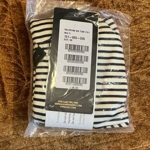 *NWT* ViX Paula Hermanny Valentina BiaTube Bikini Bottoms- Navy/White Stripe- XS